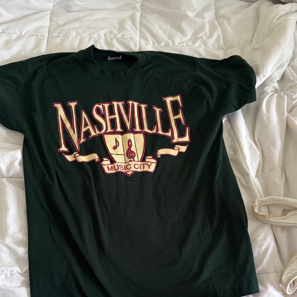 Nashville Music City Graphic Tee